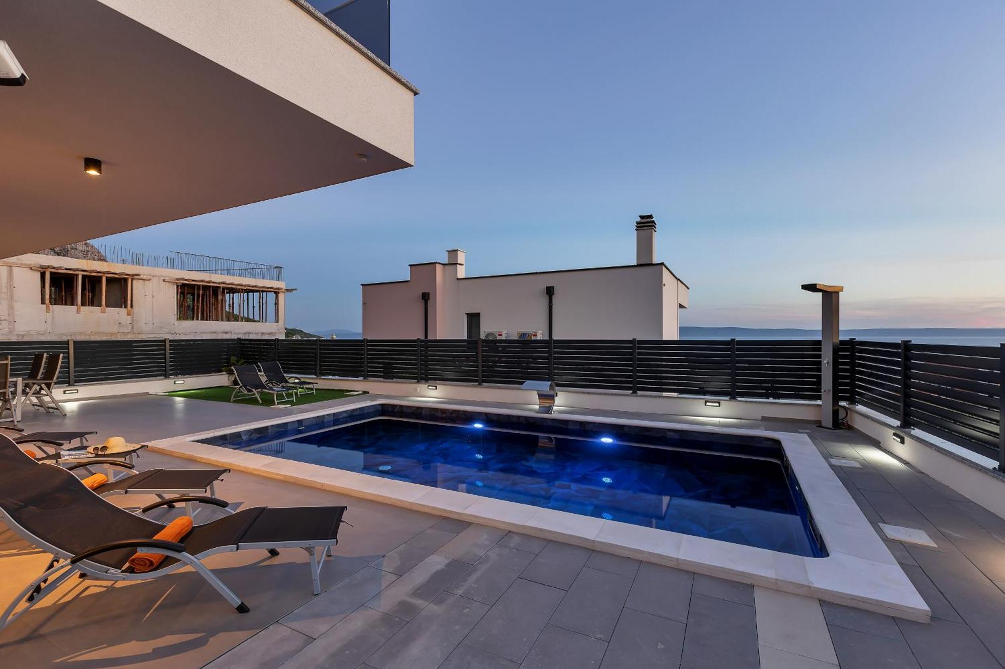 Villa Adria Makarska Exterior foto